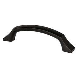 96mm Epoch Edge Handle Pull, Matte Black