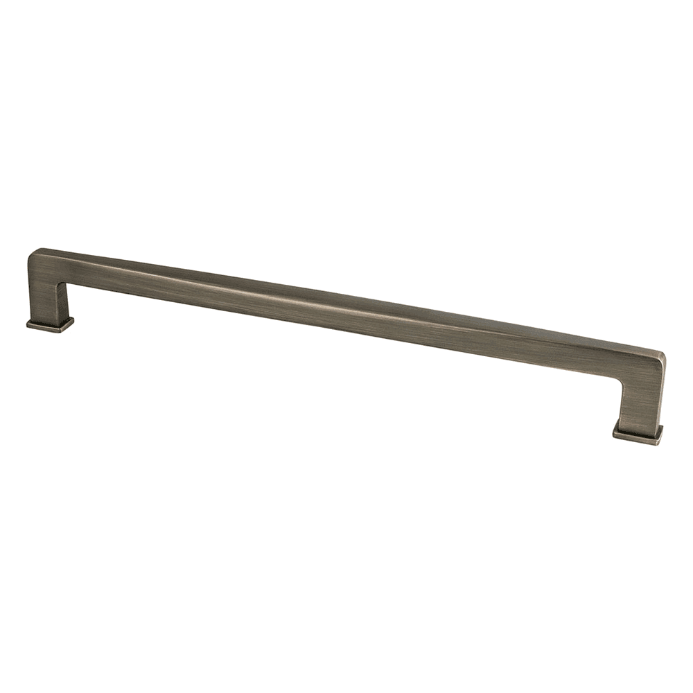 12" Subtle Surge Decorative Bar Pull, Verona Bronze