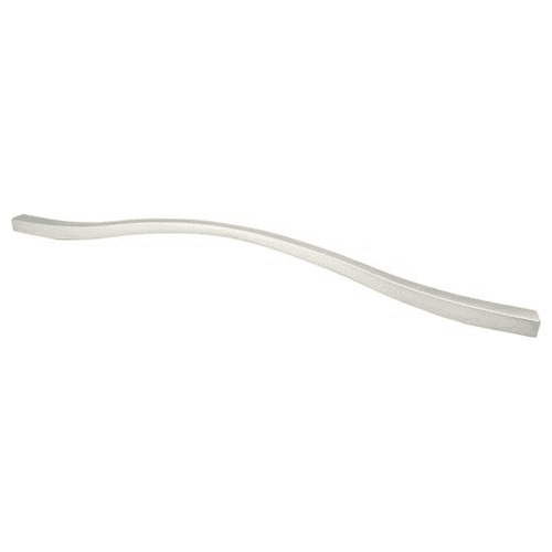 11-11/32"/12-19/32" Fluid Handle Pull, Brushed Nickel