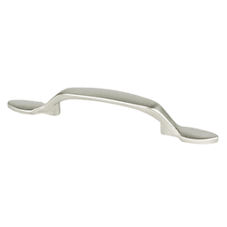 3" Advantage Plus-1 Wide Rounded End Pull, Brushed Nickel