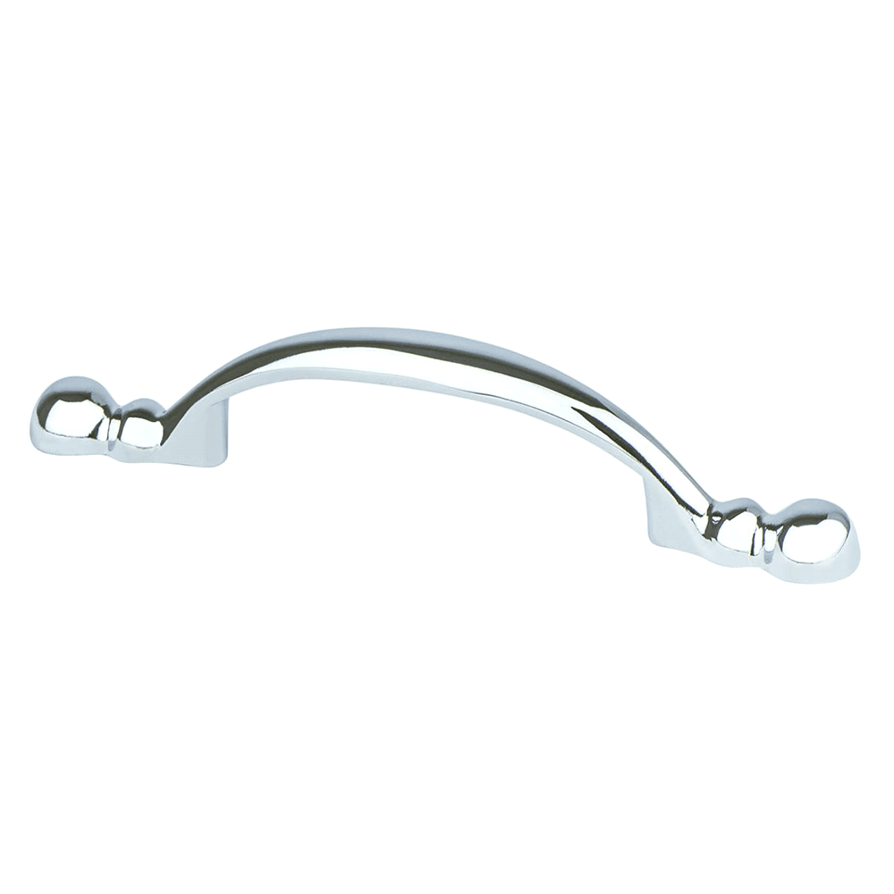 3" Advantage Plus-2 Rounded End Pull, Polished Chrome