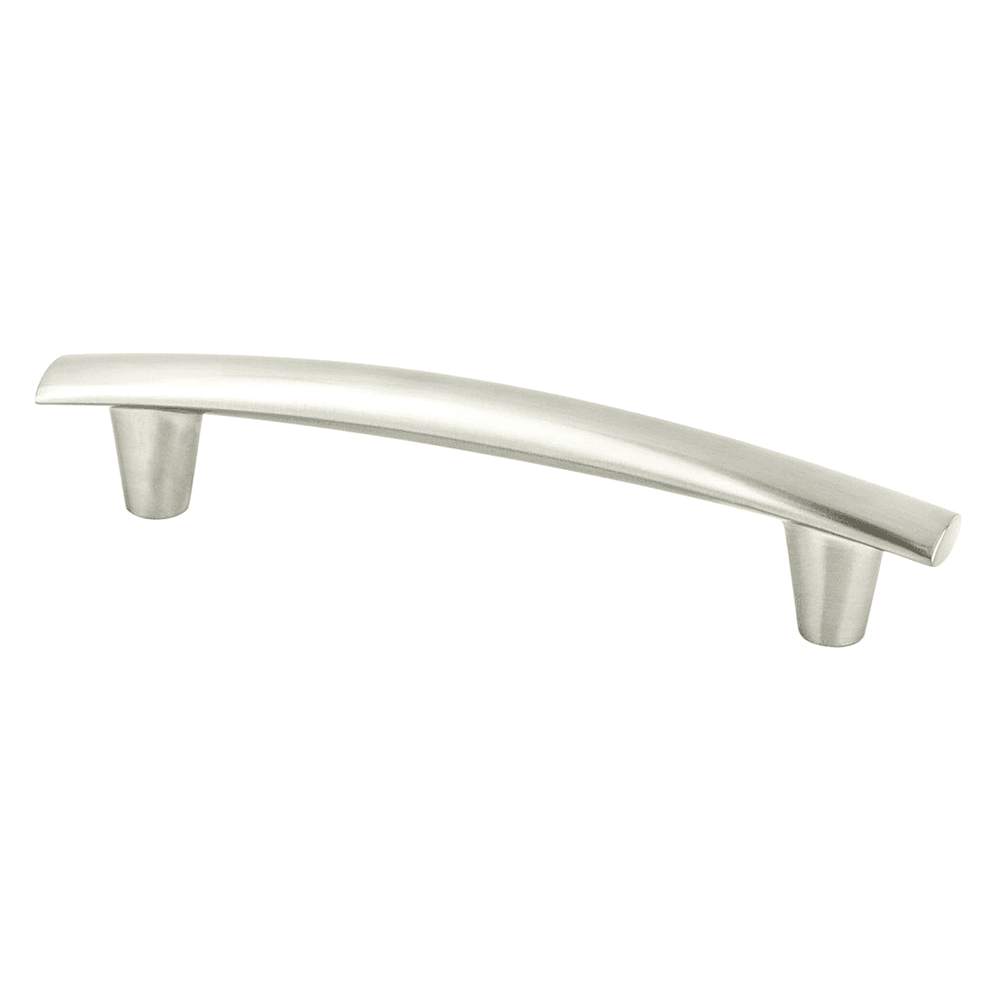 128mm Meadow Decorative Bar Pull, Brushed Nickel