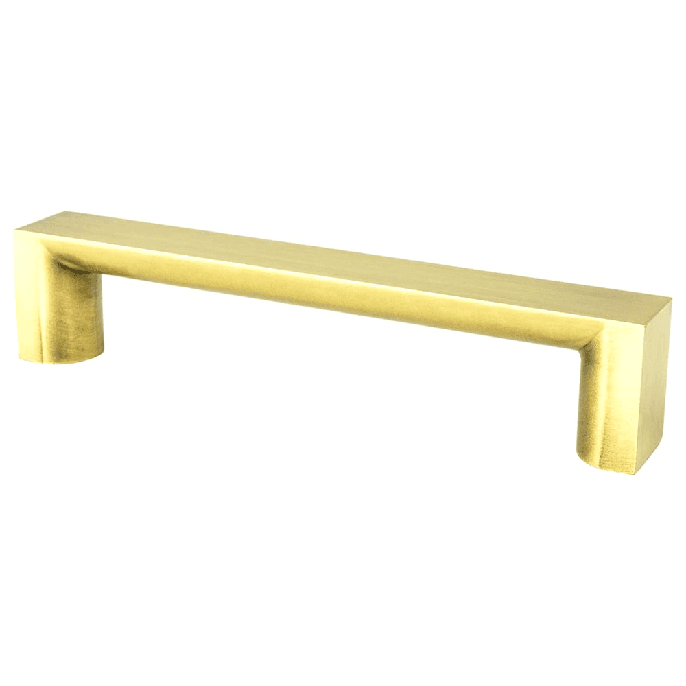 128mm Elevate Handle Pull, Satin Gold