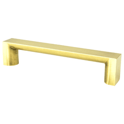 128mm Elevate Handle Pull, Satin Gold