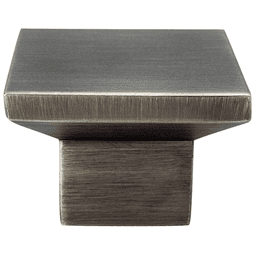 1-9/16" Elevate Square Knob, Graphite