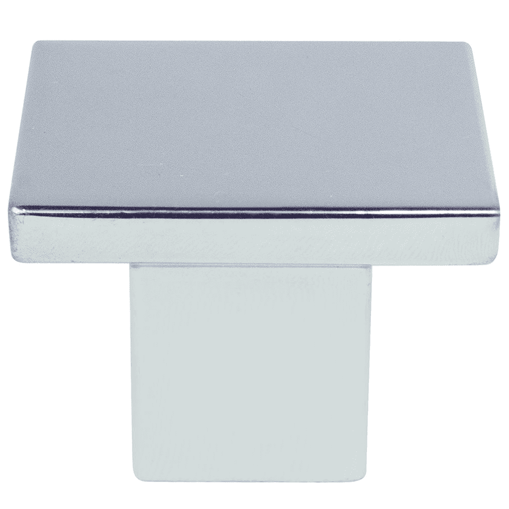 1-3/16" Elevate Square Knob, Polished Chrome