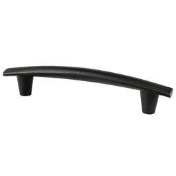 128mm Meadow Decorative Bar Pull, Matte Black