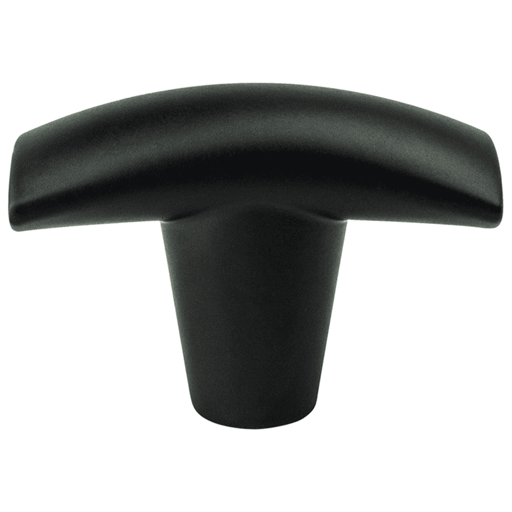 1-3/4" Meadow T-Knob, Matte Black