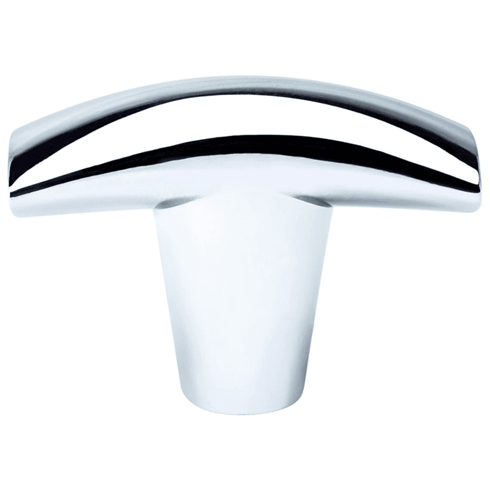 1-3/4" Meadow T-Knob, Polished Chrome