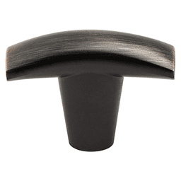 1-3/4" Meadow T-Knob, Verona Bronze