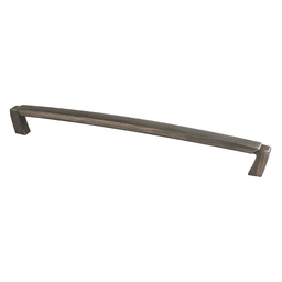 12" Vested Interest Decorative Bar Pull, Verona Bronze