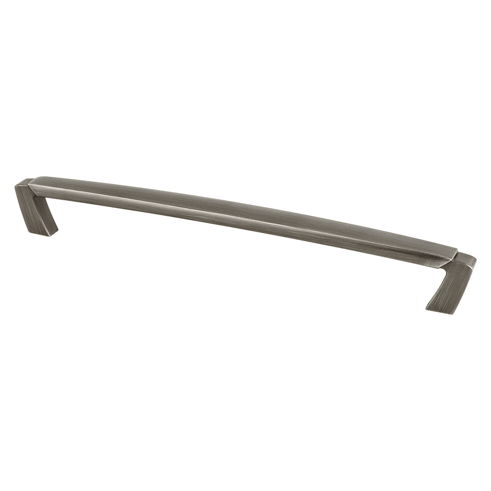 224mm Vested Interest Handle Pull, Vintage Nickel, 9-3/4" Length