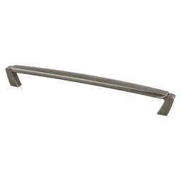 224mm Vested Interest Handle Pull, Vintage Nickel, 9-3/4" Length