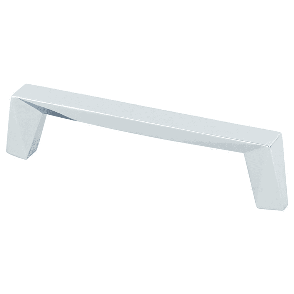96mm Swagger Cabinet Pull, Polished Chrome