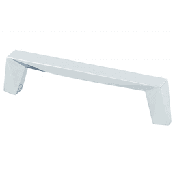 96mm Swagger Cabinet Pull, Polished Chrome