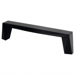 96mm Swagger Cabinet Pull, Matte Black
