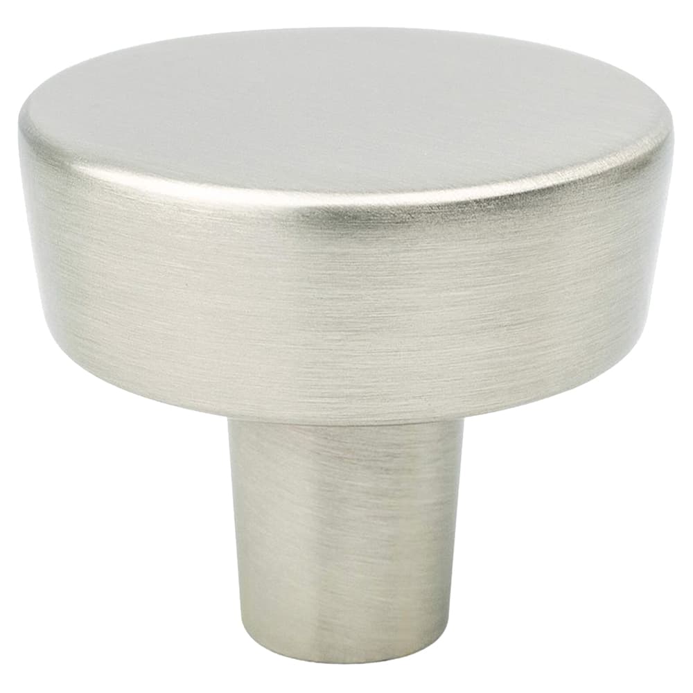 1-9/32" Brookridge Round Knob, Brushed Nickel