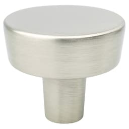 1-9/32" Brookridge Round Knob, Brushed Nickel
