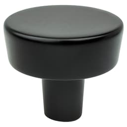 1-9/32" Brookridge Round Knob, Matte Black