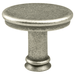 1-7/16" Dierdra Oval Knob, Weathered Nickel