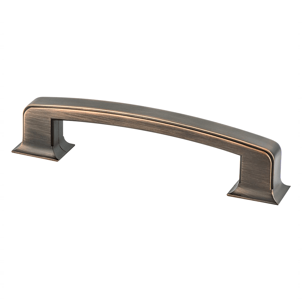 6" Hearthstone Handle Pull, Verona Bronze, 7-3/8" Length