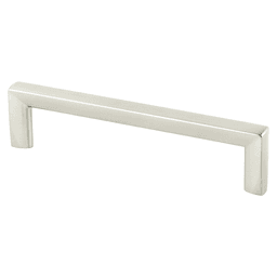 128mm Metro Decorative Bar Pull, Brushed Nickel