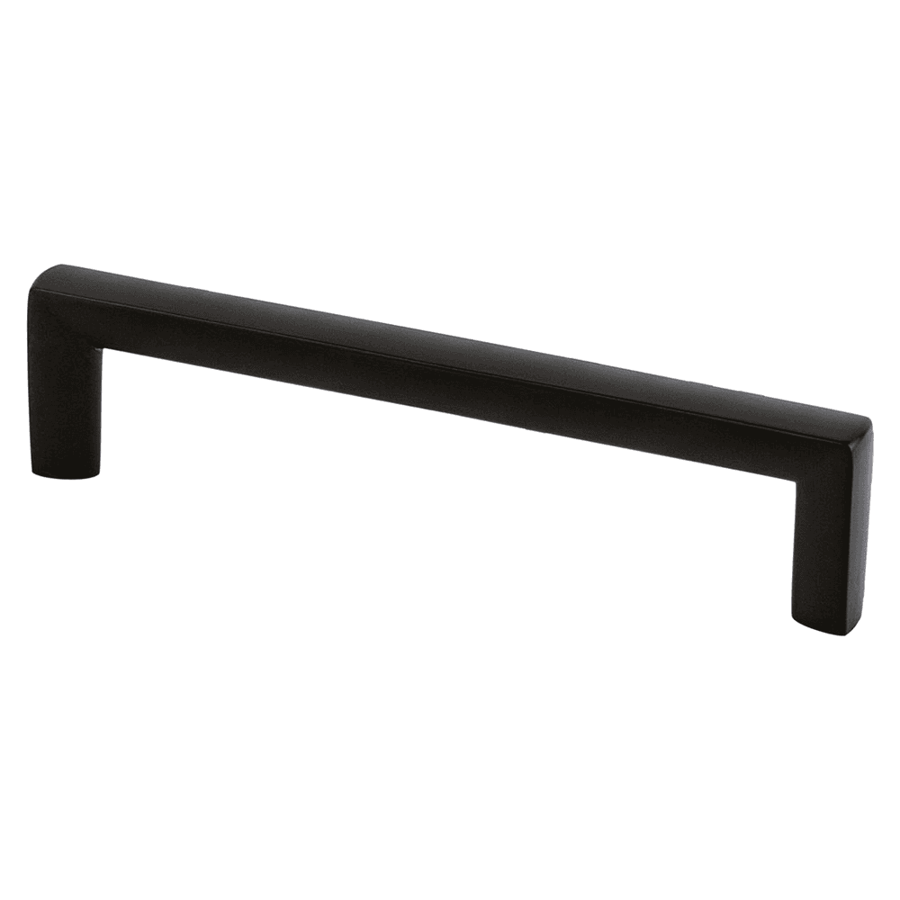 128mm Metro Decorative Bar Pull, Matte Black