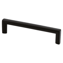 128mm Metro Decorative Bar Pull, Matte Black