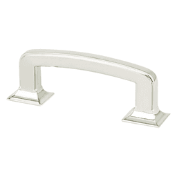 3" Designers Group-10 Handle Pull, Polished Nickel