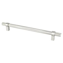 8-13/16" Radial Reign Bar Pull, Brushed Nickel