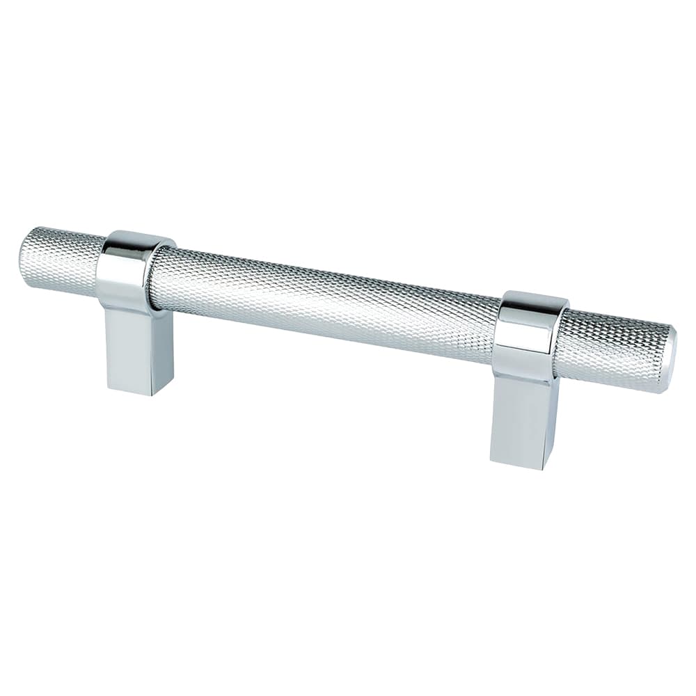 3-25/32" Radial Reign Bar Pull, Polished Chrome