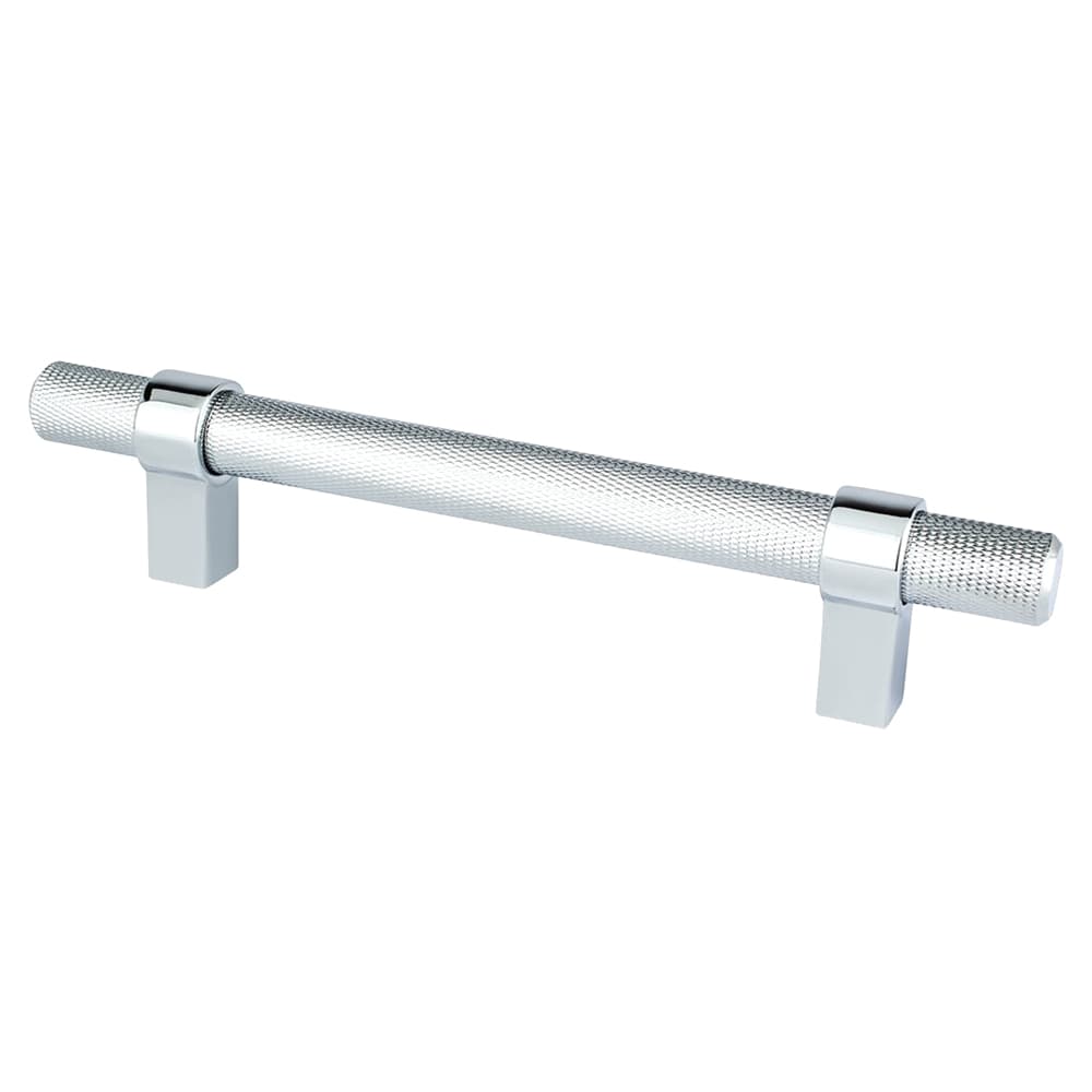 5-1/16" Radial Reign Bar Pull, Polished Chrome