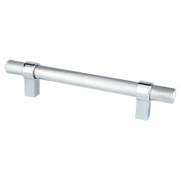 5-1/16" Radial Reign Bar Pull, Polished Chrome