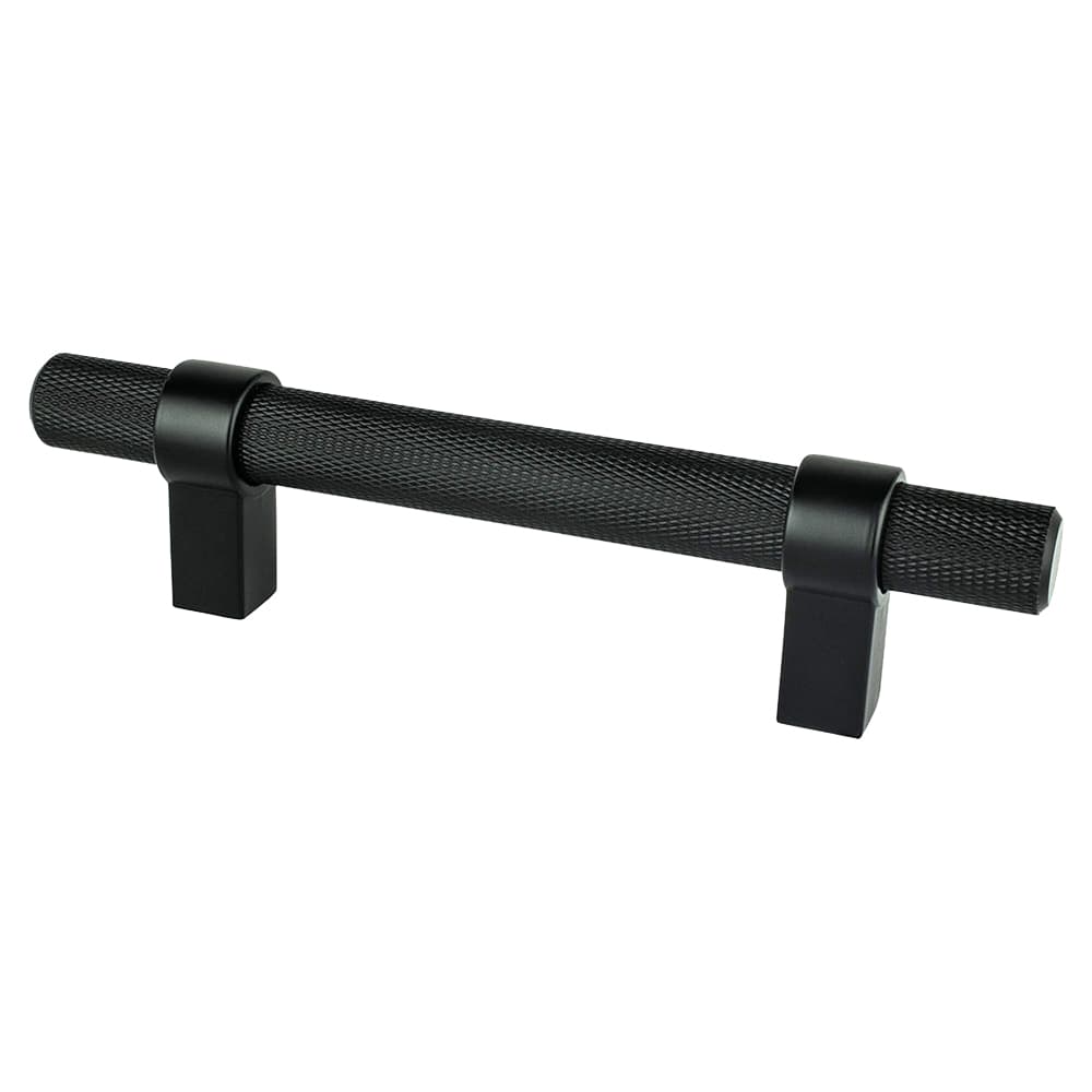 3-25/32" Radial Reign Bar Pull, Matte Black