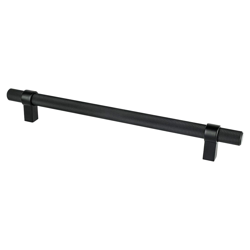 8-13/16" Radial Reign Bar Pull, Matte Black