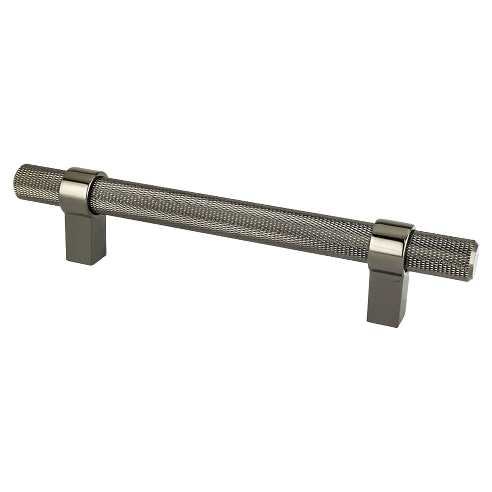5-1/16" Radial Reign Bar Pull, Black Nickel