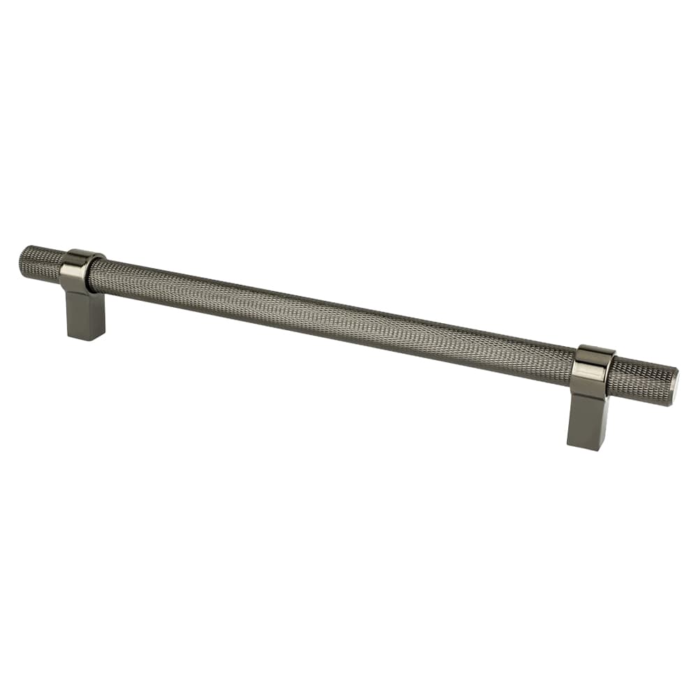 8-13/16" Radial Reign Bar Pull, Black Nickel