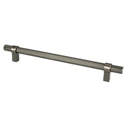 8-13/16" Radial Reign Bar Pull, Black Nickel