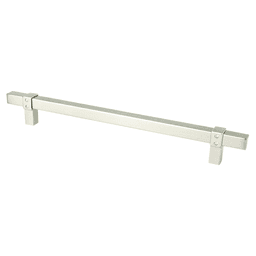 8-13/16" Rivet Rebel Handle Pull, Brushed Nickel