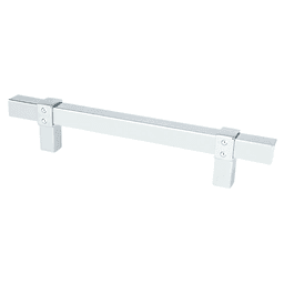 5-1/16" Rivet Rebel Handle Pull, Polished Chrome