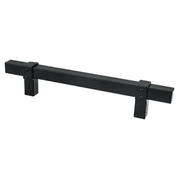 5-1/16" Rivet Rebel Handle Pull, Matte Black
