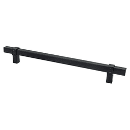 8-13/16" Rivet Rebel Handle Pull, Matte Black