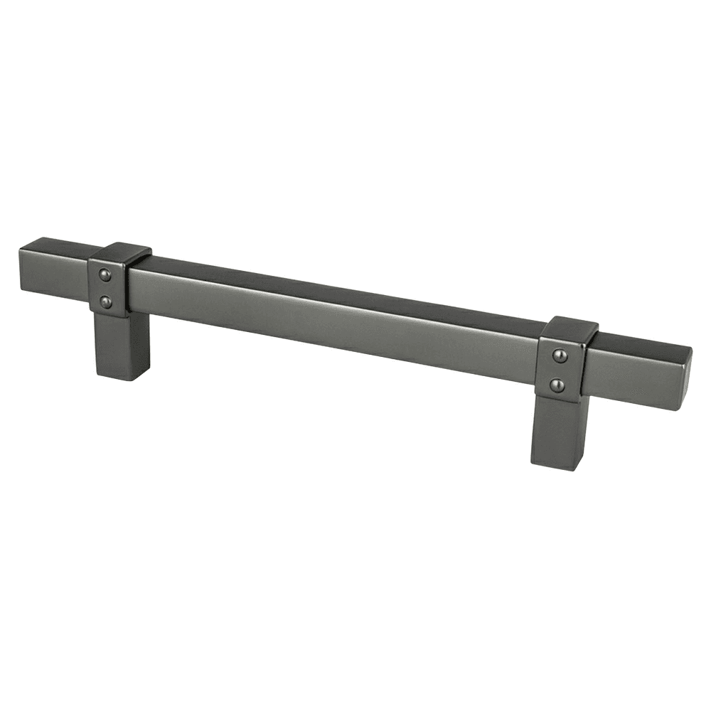 5-1/16" Rivet Rebel Handle Pull, Slate