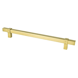 8-13/16" Rivet Rebel Handle Pull, Modern Brushed Gold