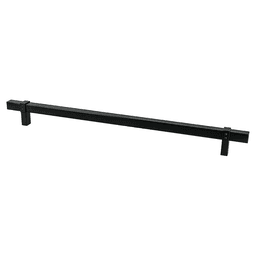 18" Rivet Rebel Appliance Pull, Matte Black
