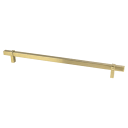 18" Rivet Rebel Appliance Pull, Modern Brushed Gold