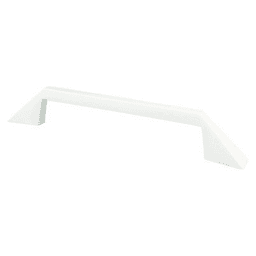 128mm Right Handle Pull, White