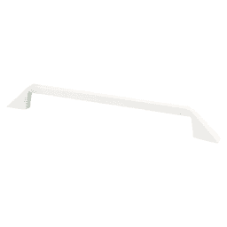 192mm Right Handle Pull, White