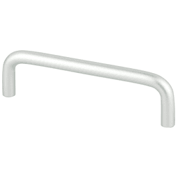4" Advantage Wire Pull, Satin Aluminum