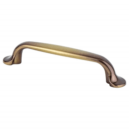 96mm Valencia Flat Pull, Brushed Bronze